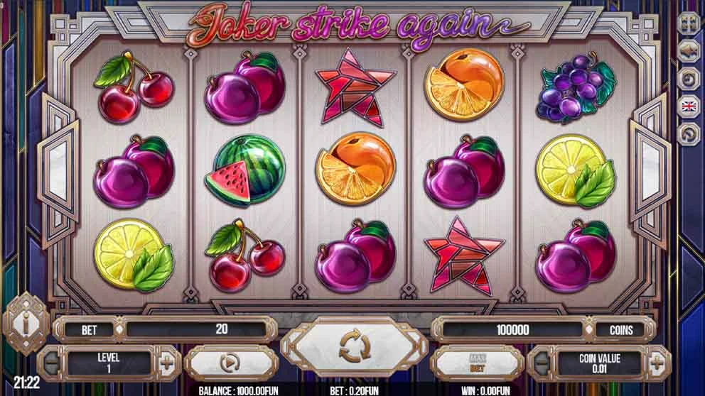 Joker Strike Again слоты